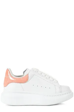 Alexander McQueen Kids Oversized Lace-Up Sneakers