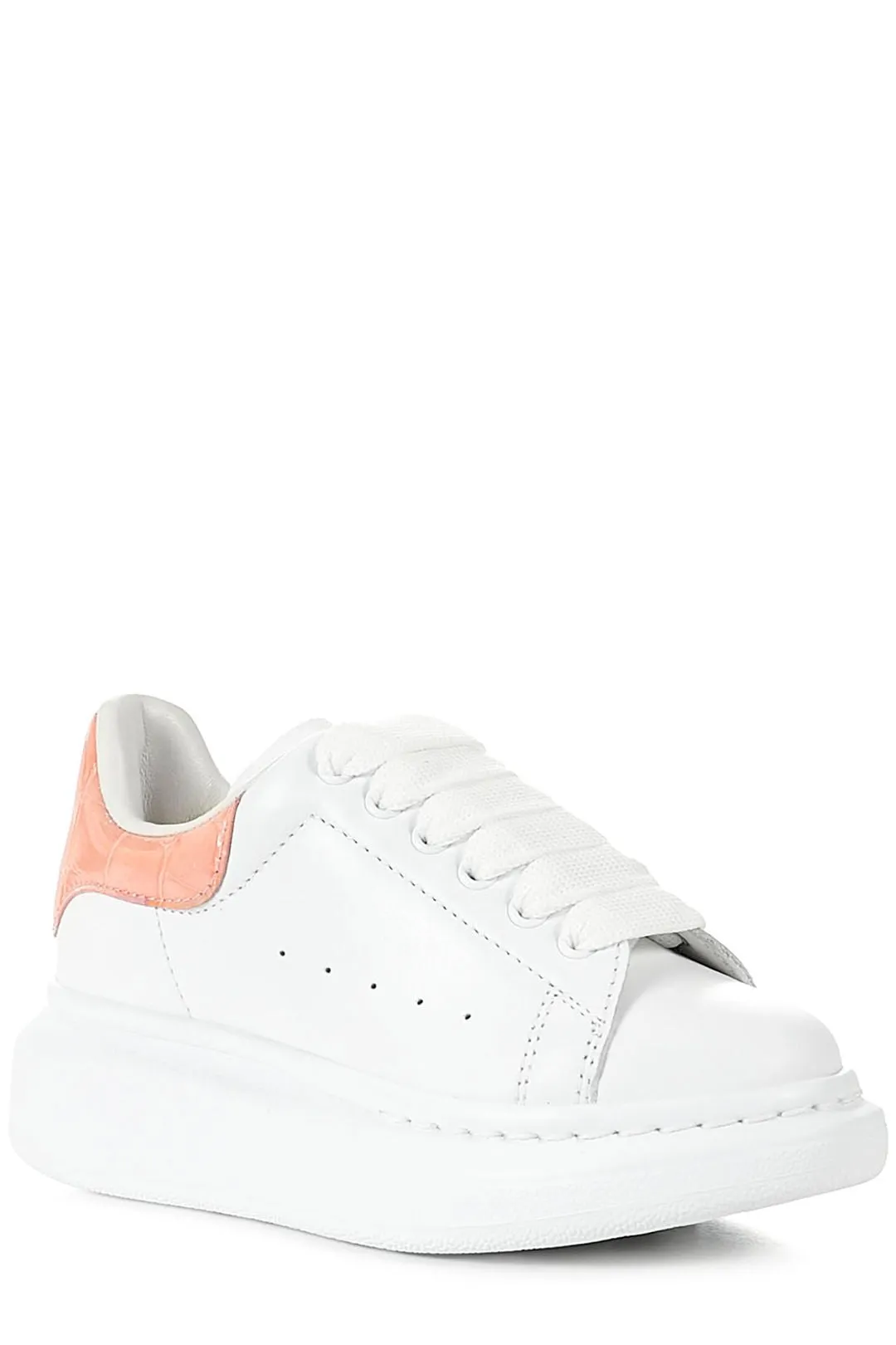 Alexander McQueen Kids Oversized Lace-Up Sneakers