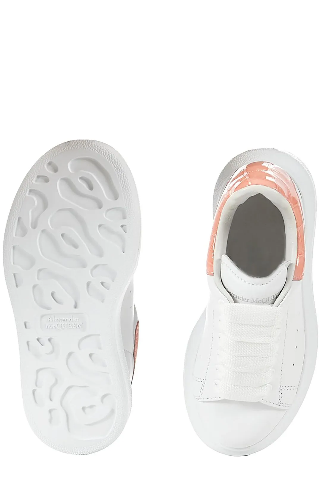 Alexander McQueen Kids Oversized Lace-Up Sneakers