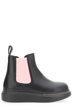 Alexander McQueen Kids Two-Toned Ankle Boots