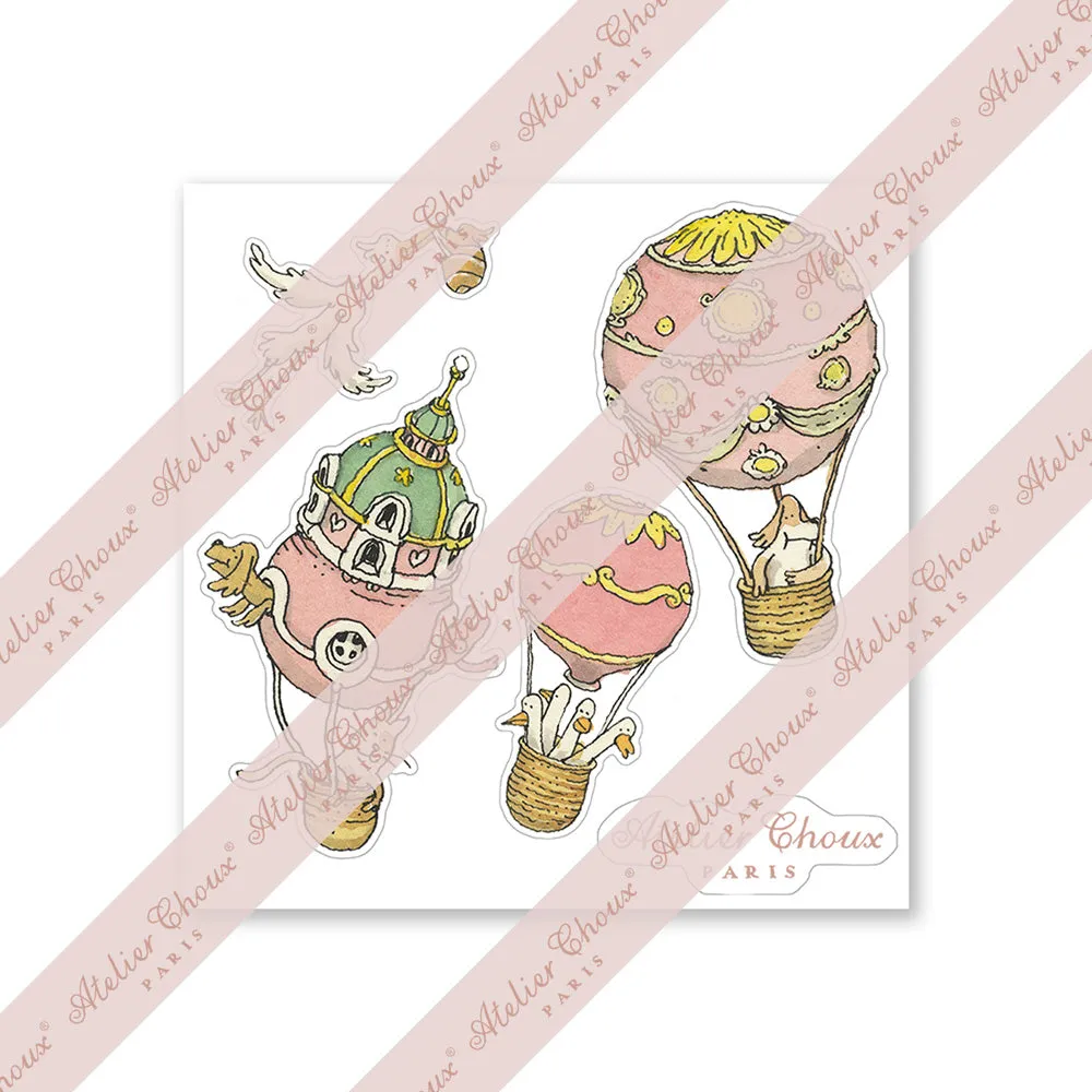 Atelier Choux Replaceable Wall Stickers 40 Stickers