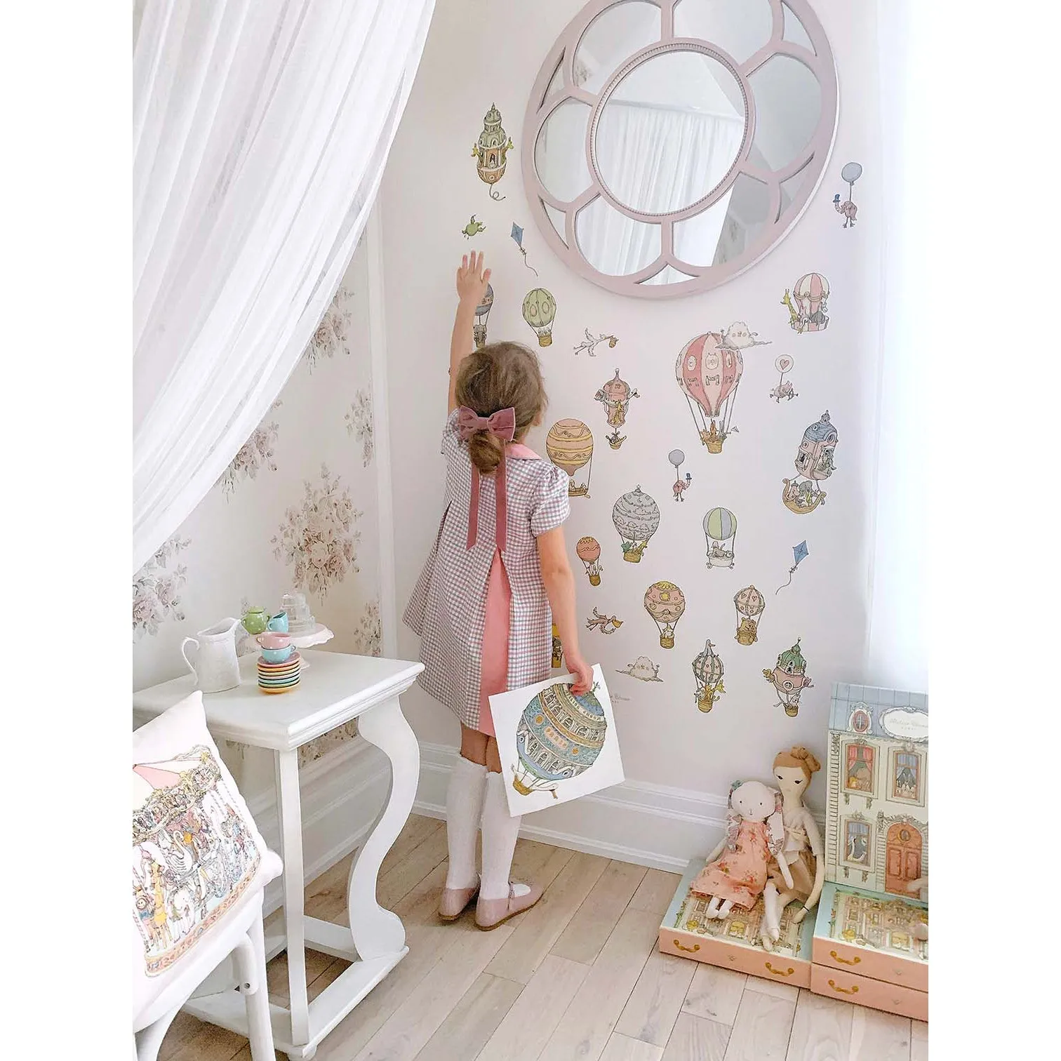 Atelier Choux Replaceable Wall Stickers 40 Stickers