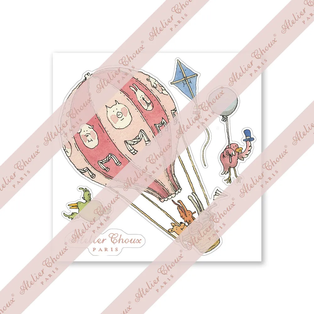 Atelier Choux Replaceable Wall Stickers 40 Stickers