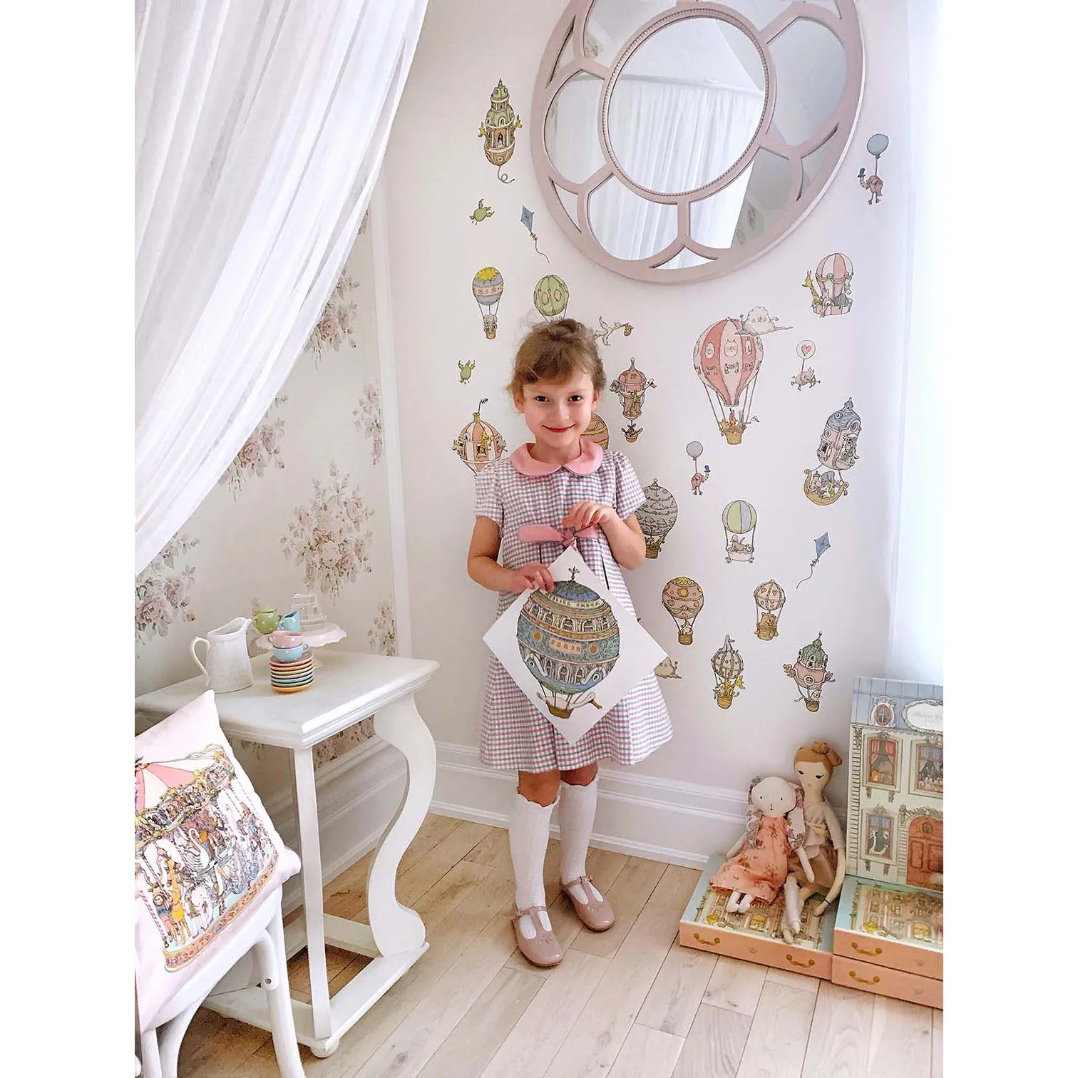 Atelier Choux Replaceable Wall Stickers 40 Stickers