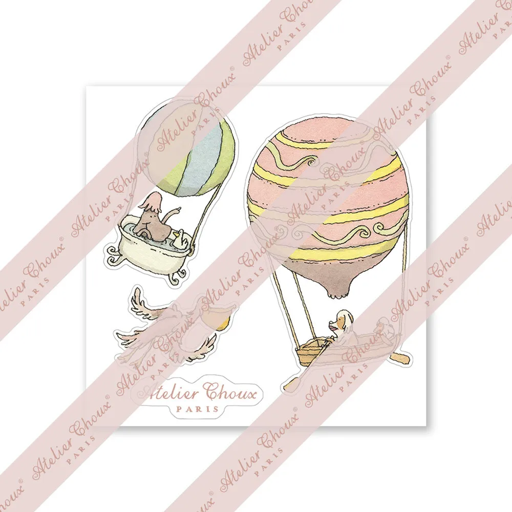 Atelier Choux Replaceable Wall Stickers 40 Stickers