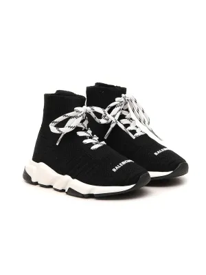 Balenciaga Kids Speed Lace-Up Sneakers