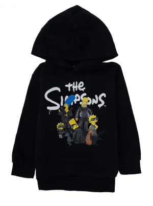 Balenciaga Kids The Simpsons Printed Hoodie