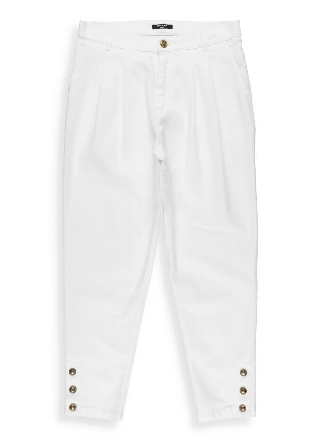 Balmain Kids Button Detail Jeans