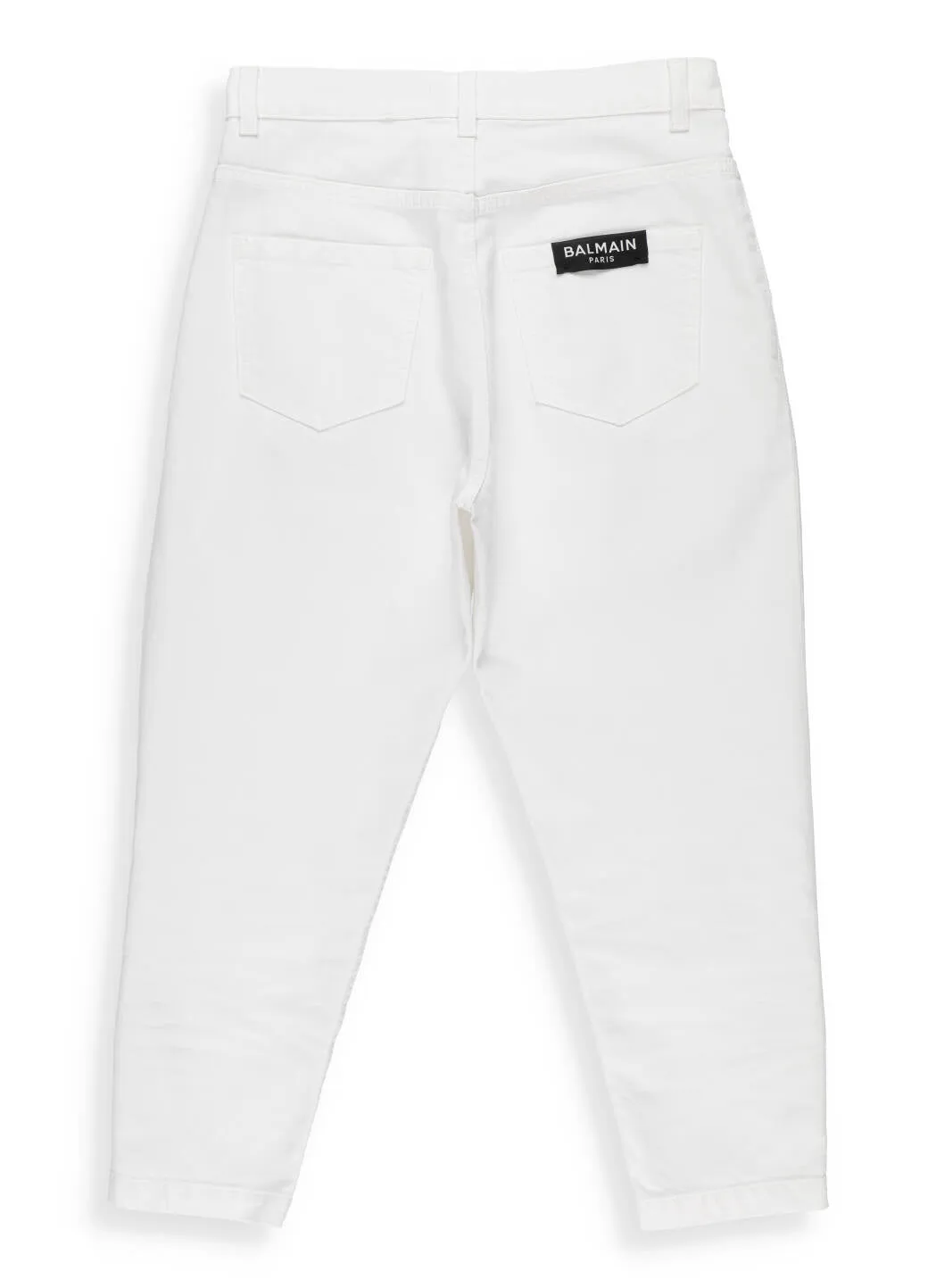 Balmain Kids Button Detail Jeans