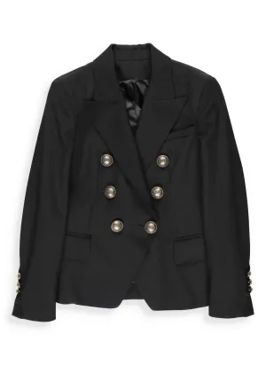 Balmain Kids Double Breasted Blazer