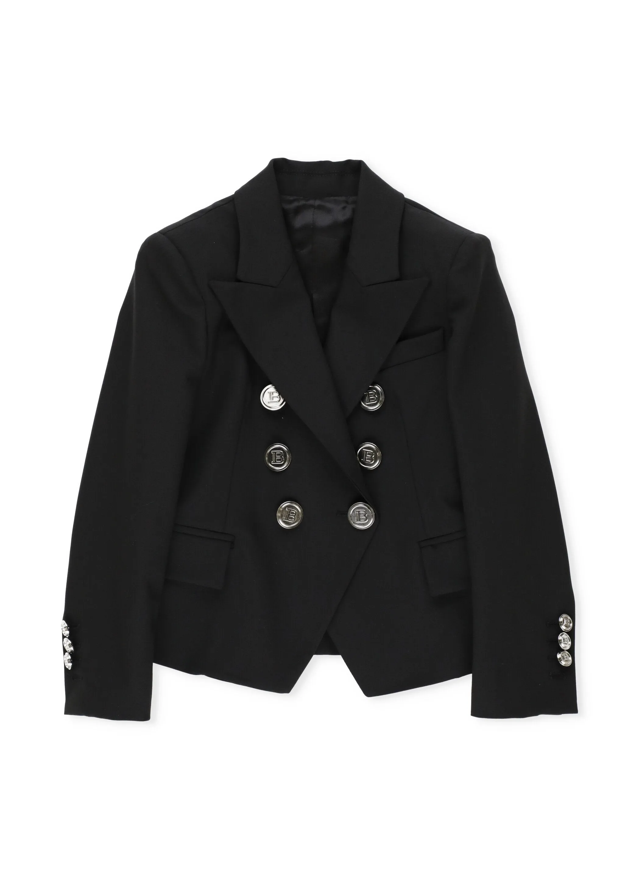 Balmain Kids Double Breasted Blazer