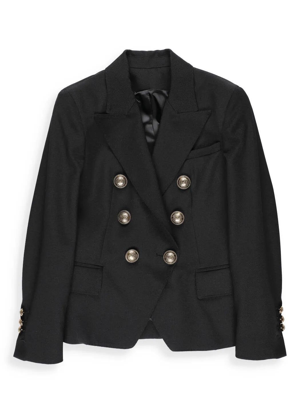 Balmain Kids Double Breasted Blazer