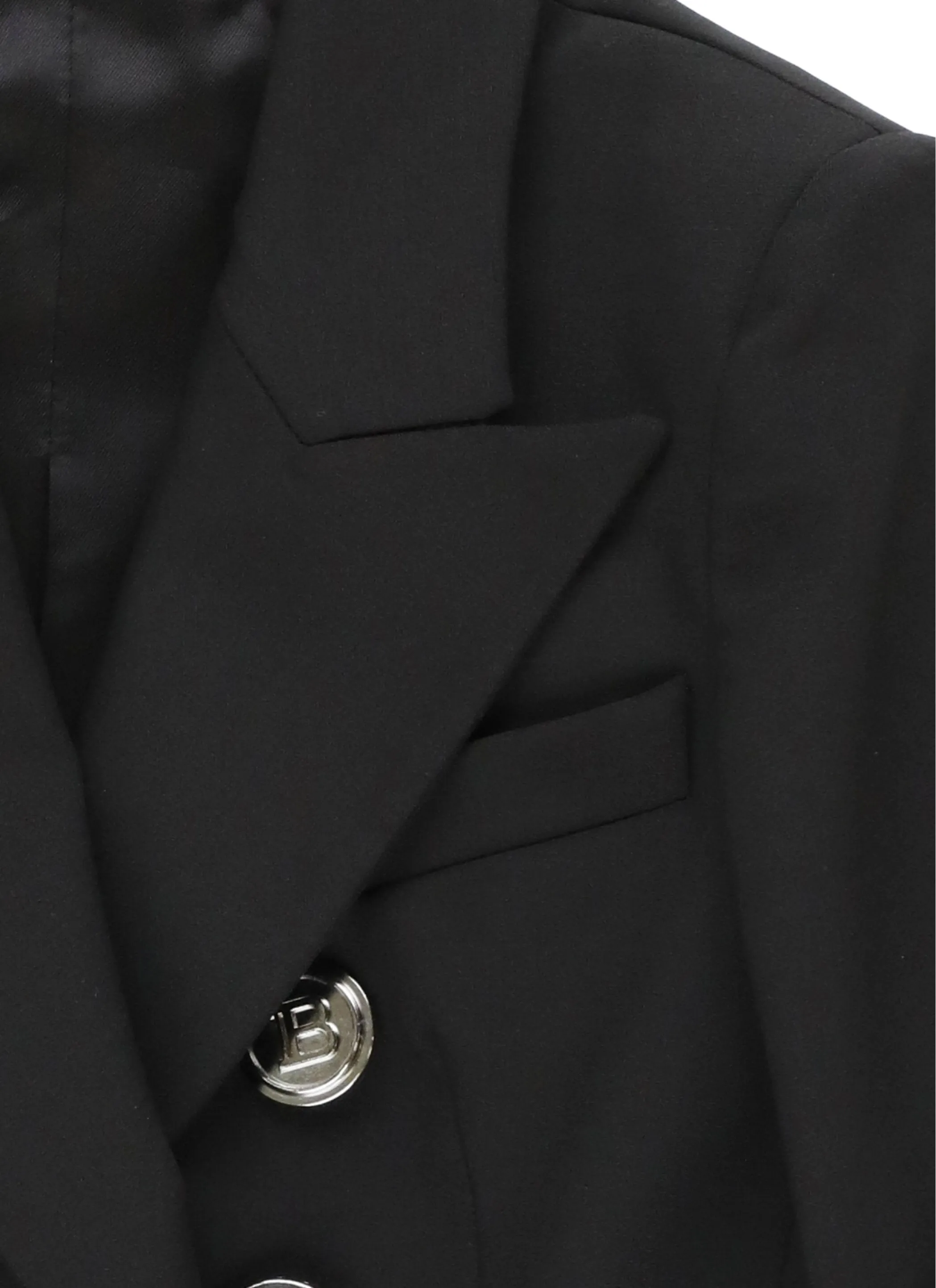 Balmain Kids Double Breasted Blazer
