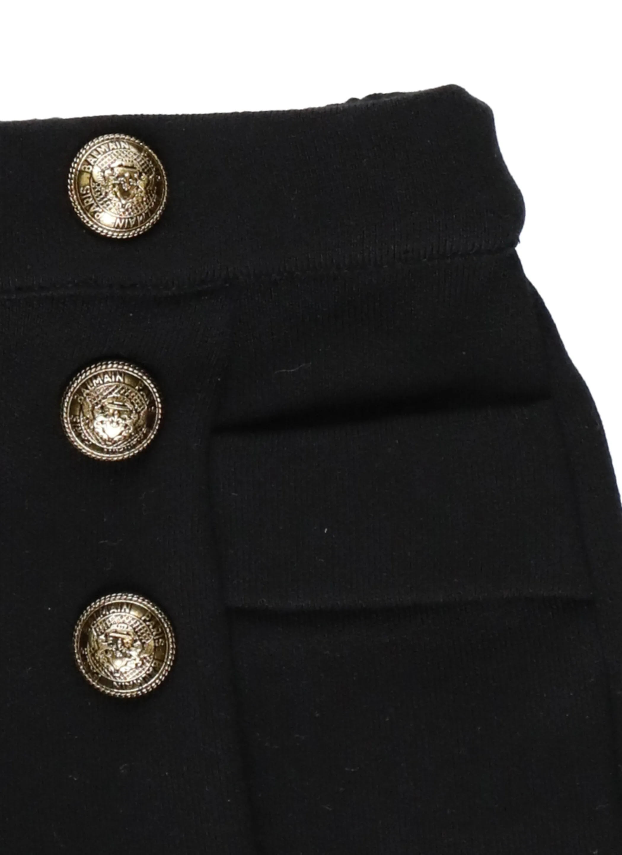 Balmain Kids Double Breasted Shorts