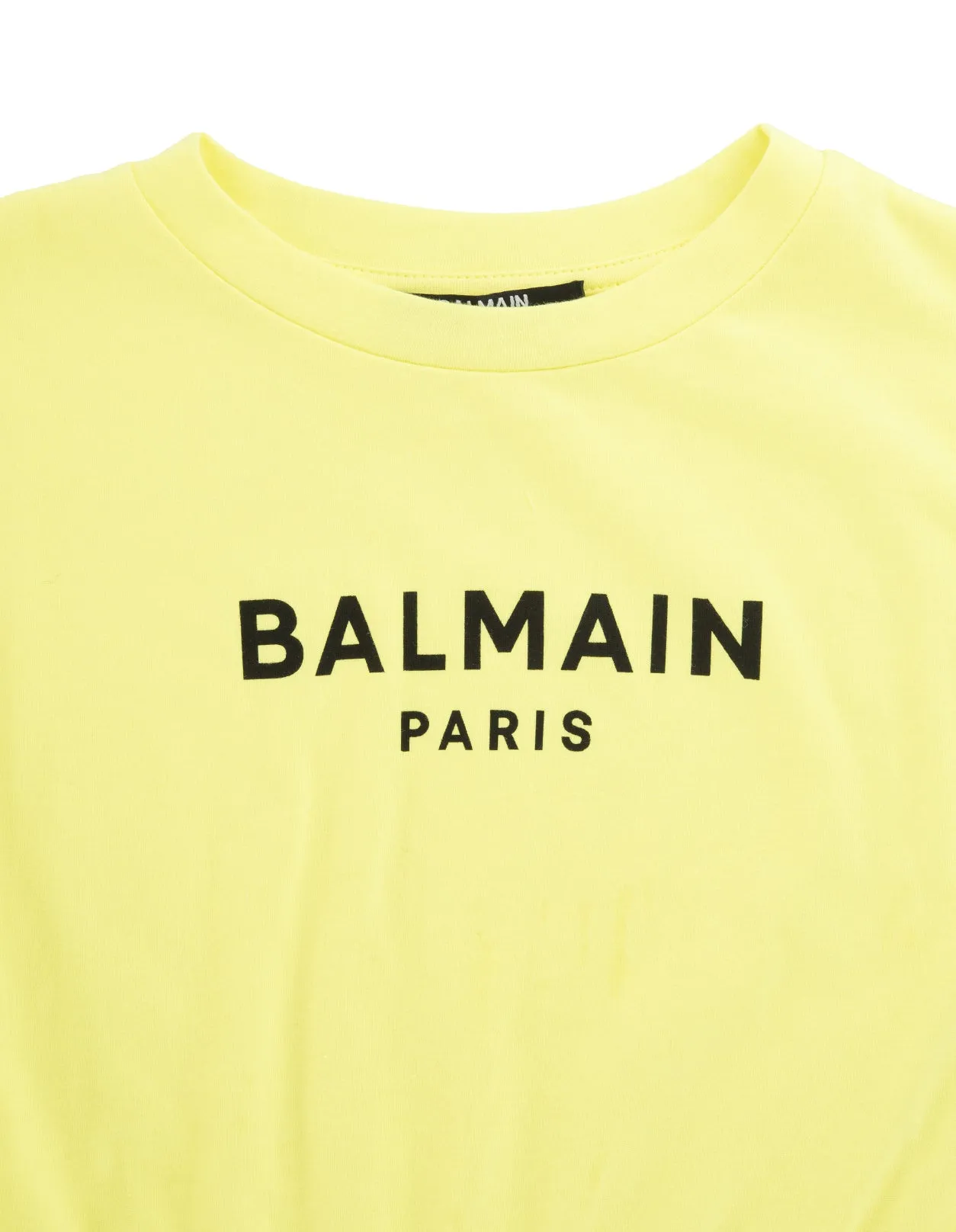 Balmain Kids Elasticated Waist T-Shirt Dress