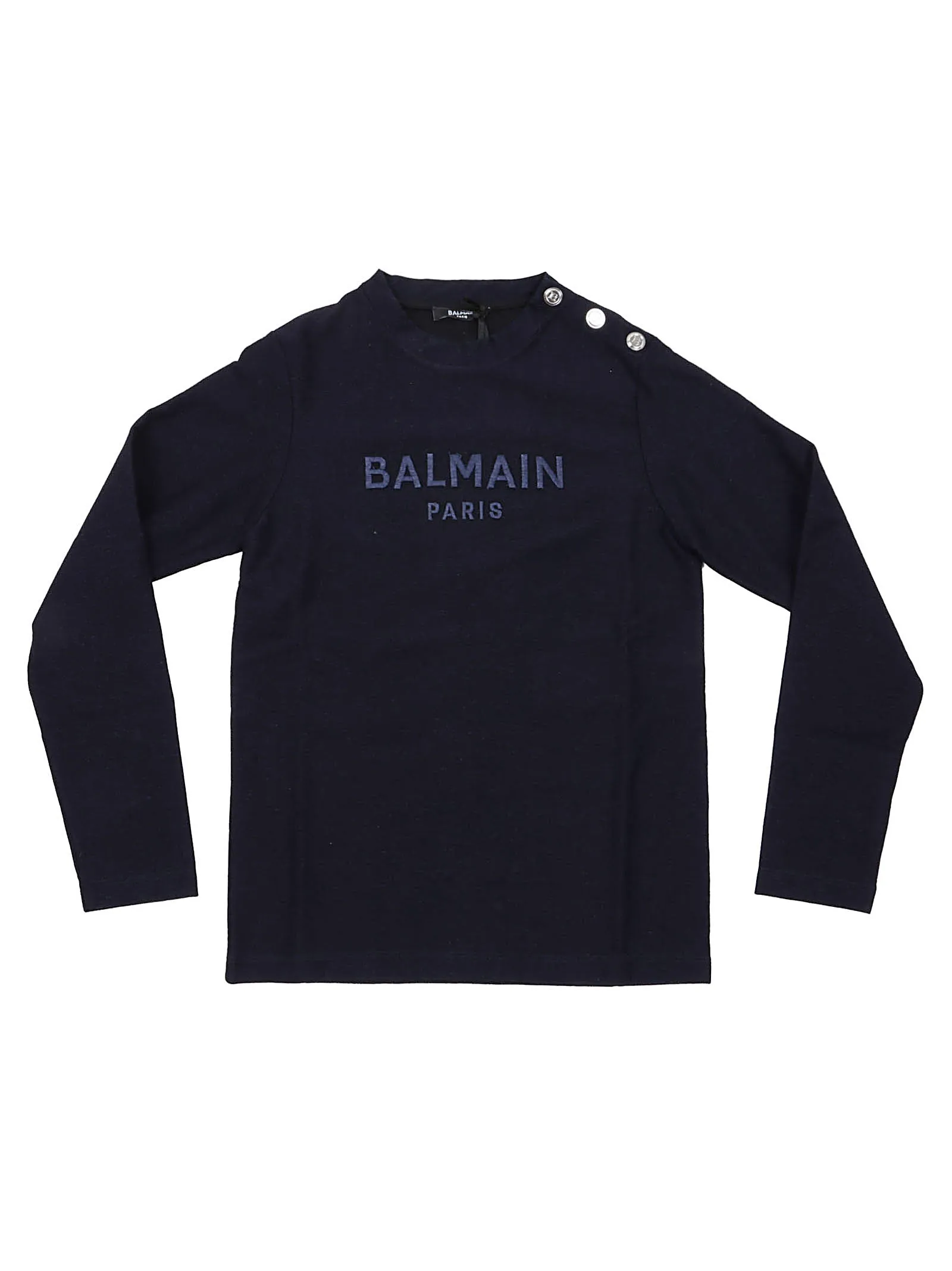 Balmain Kids Embroidered Logo Sweatshirt