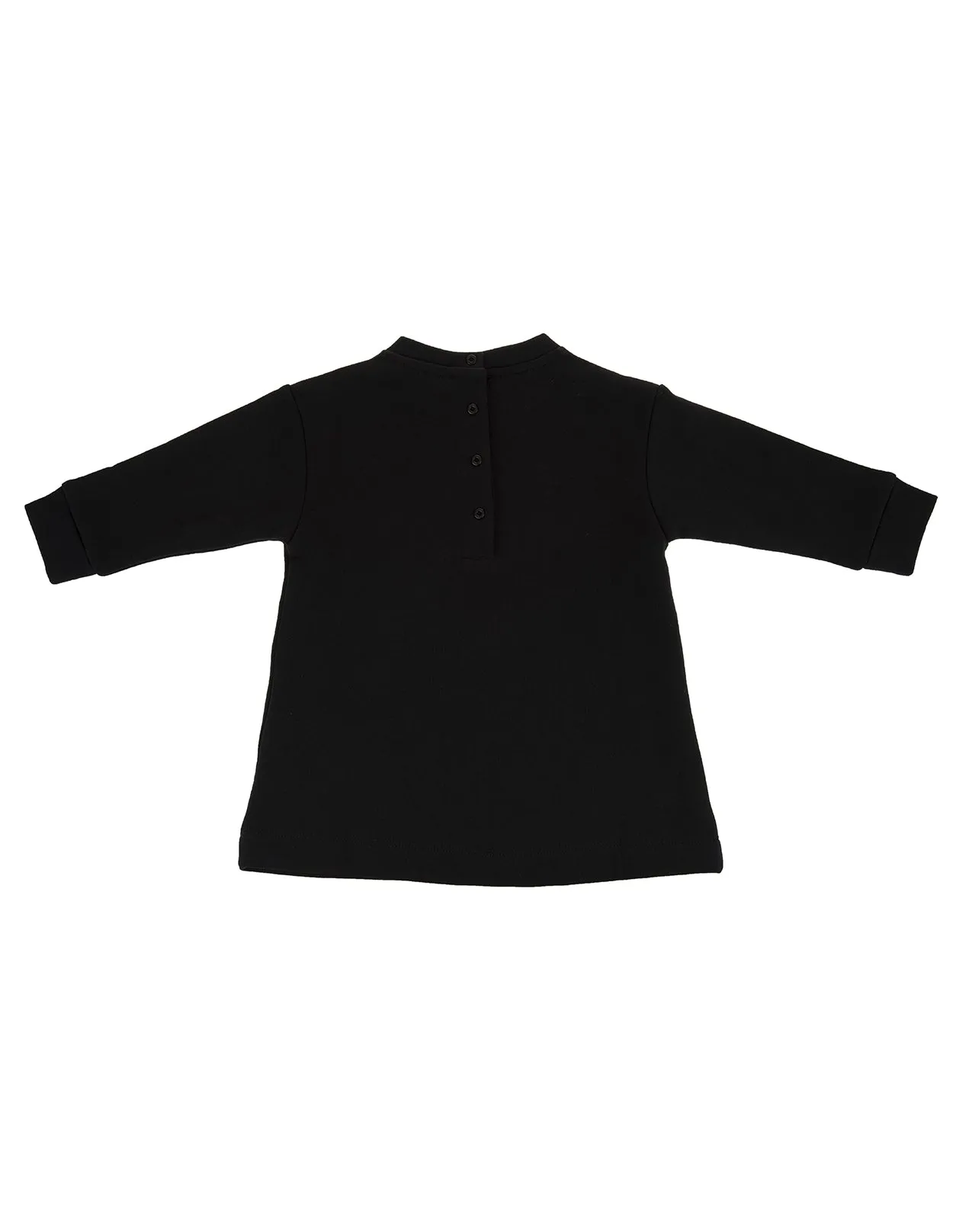 Balmain Kids Logo Detail Sweatshirt Dress
