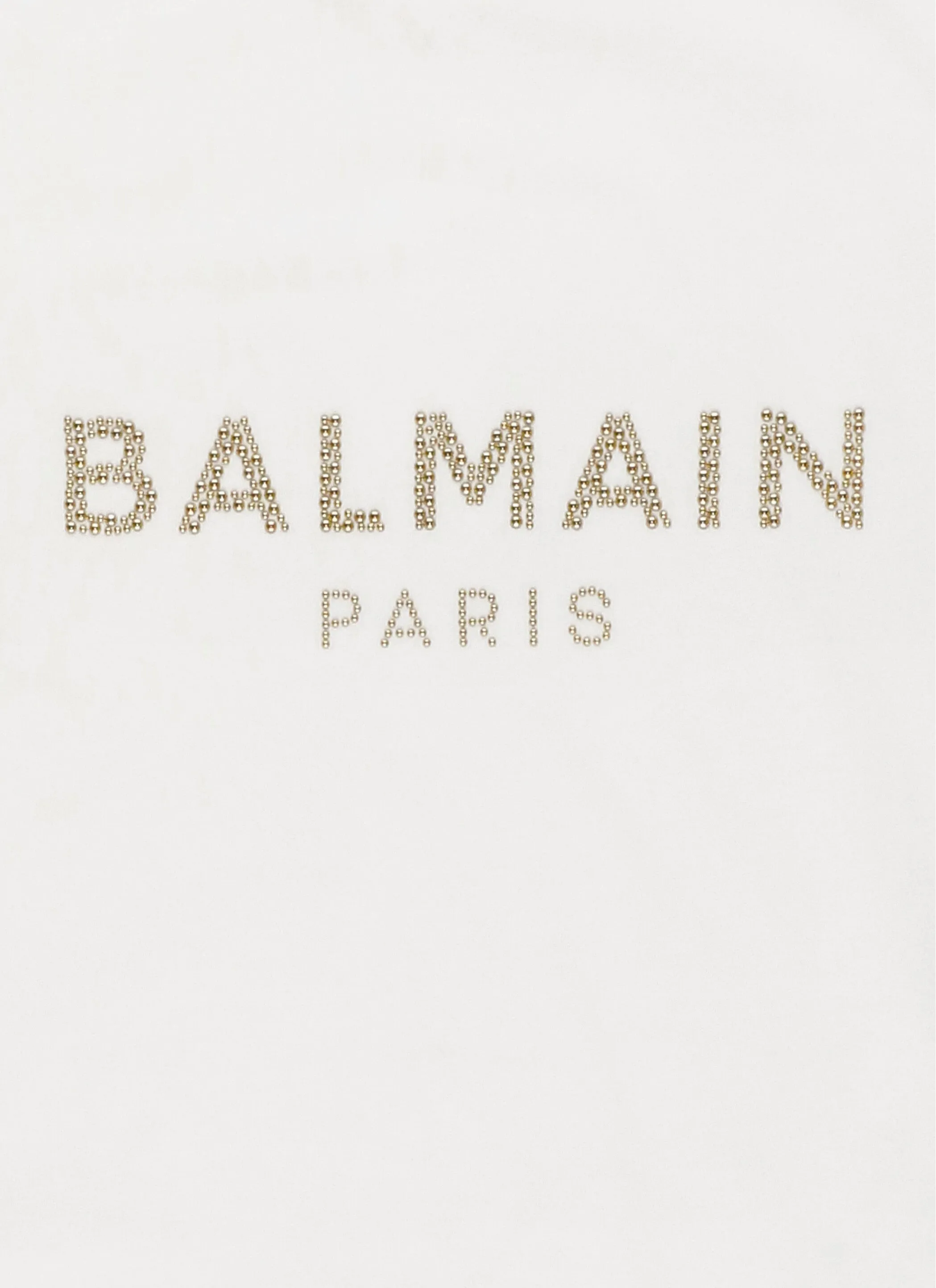 Balmain Kids Logo Detailed Crewneck T-Shirt