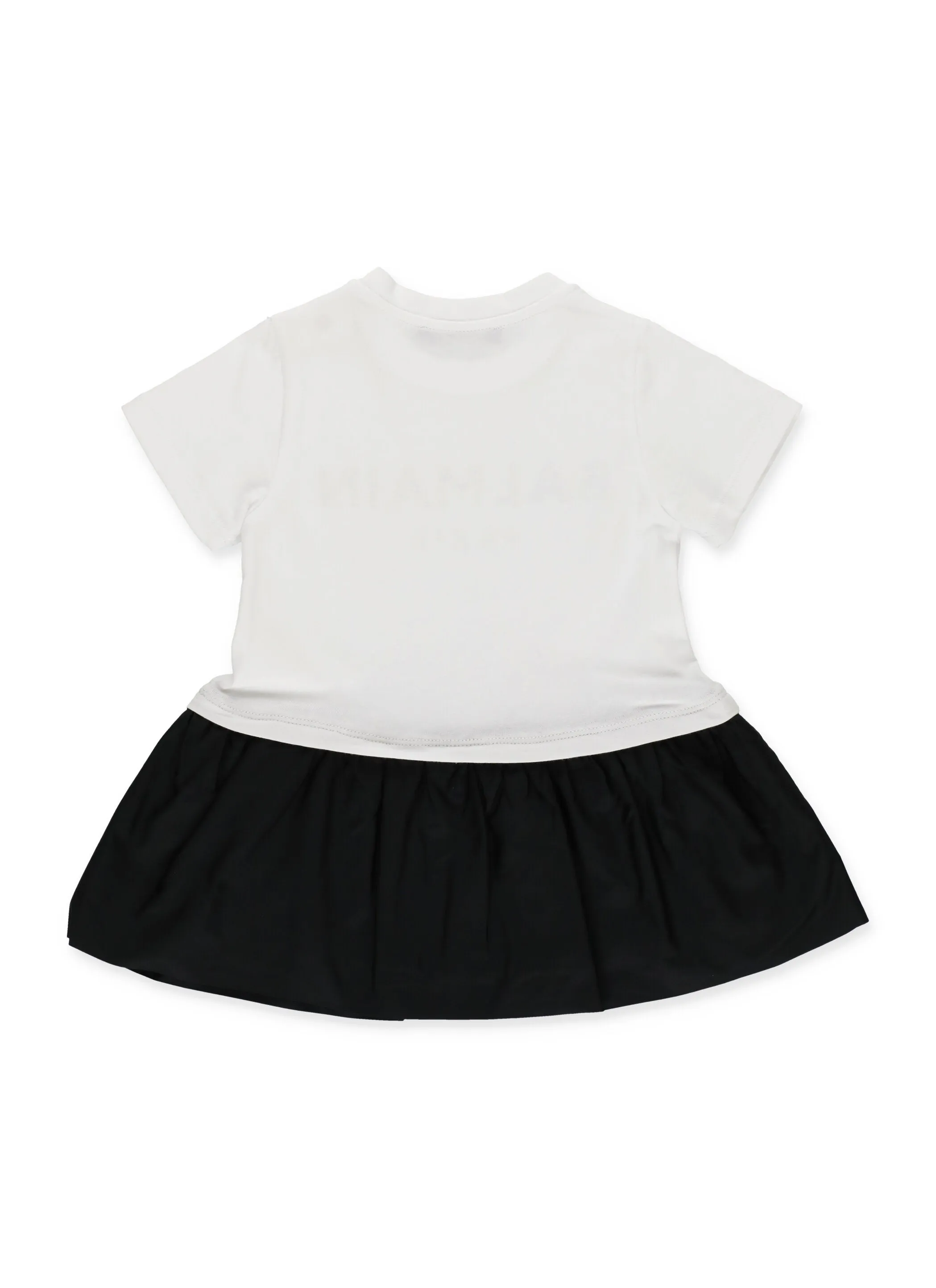 Balmain Kids Logo Embellished T-Shirt Dress