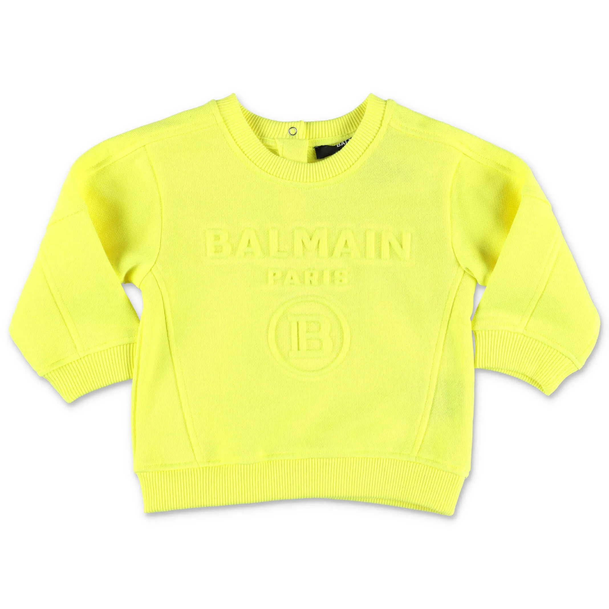 Balmain Kids Logo Embossed Sweatshirt