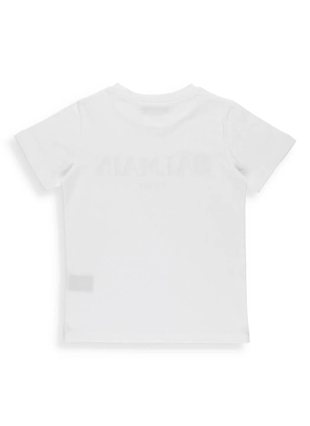 Balmain Kids Logo Print Crewneck T-Shirt