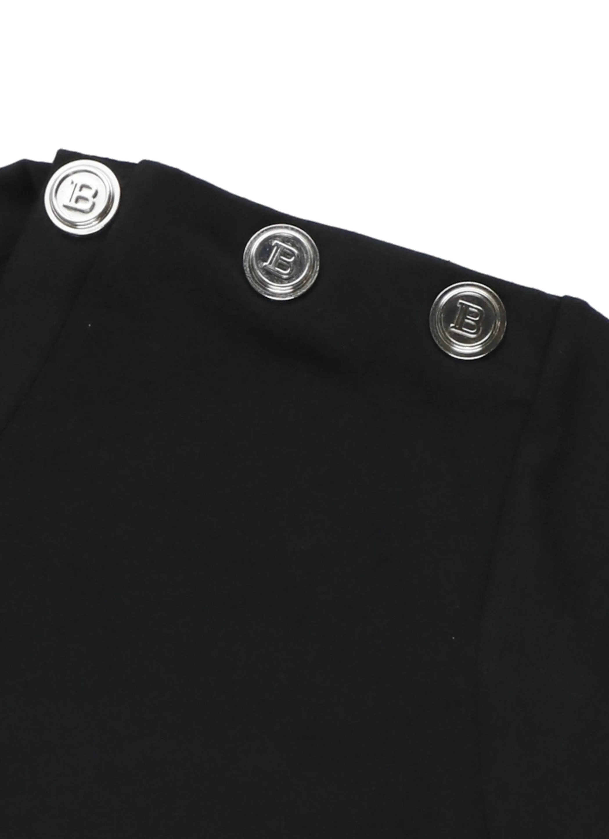 Balmain Kids Logo Print Crewneck T-Shirt