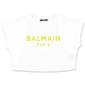 Balmain Kids Logo Print T-Shirt