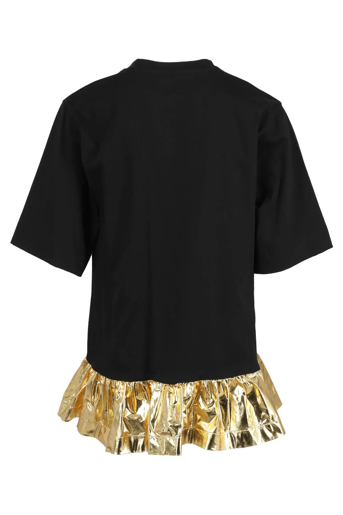 Balmain Kids Logo Printed Crewneck T-Shirt Dress