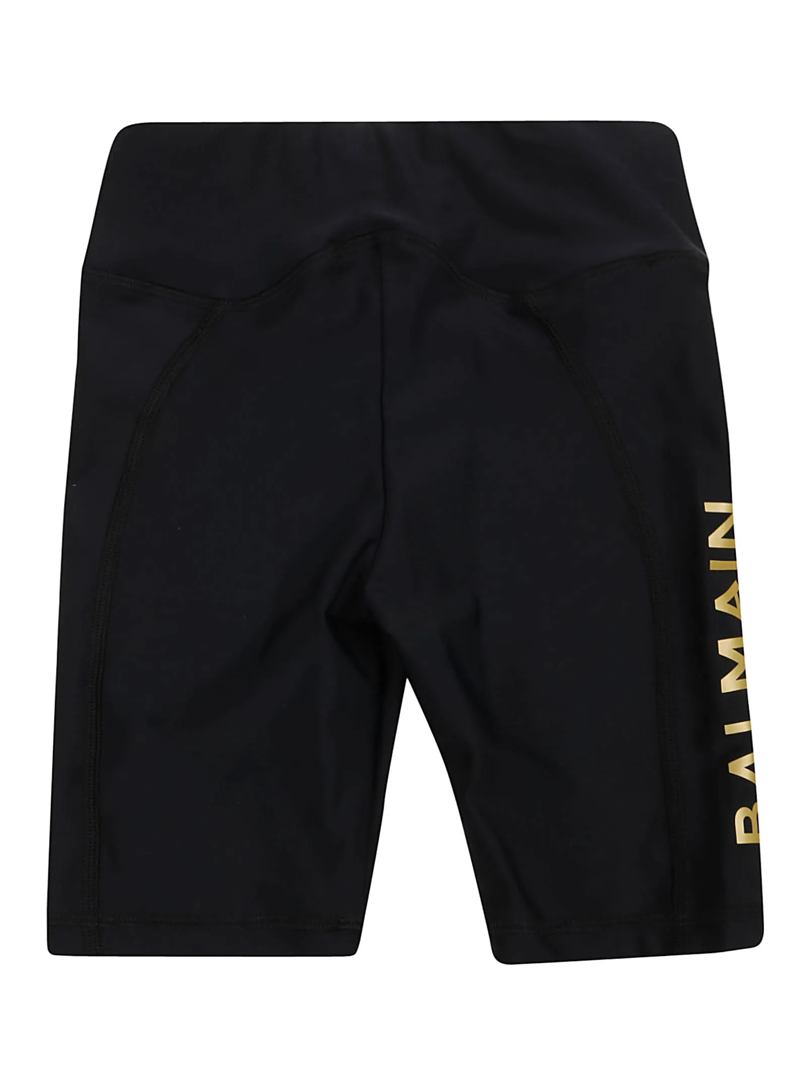 Balmain Kids Logo Printed Cycling Shorts