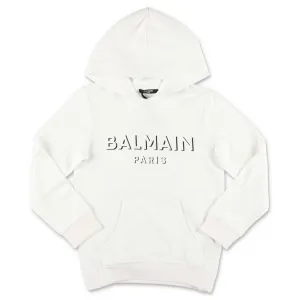 Balmain Kids Logo Printed Hoodie