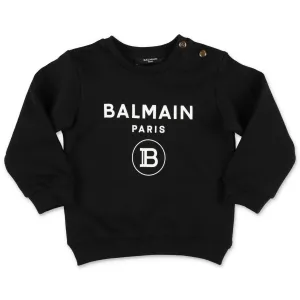 Balmain Kids Logo Printed Sweatshirt