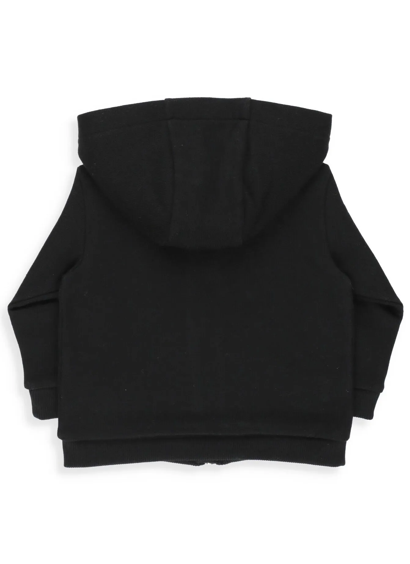 Balmain Kids Logo Printed Zipped Hoodie