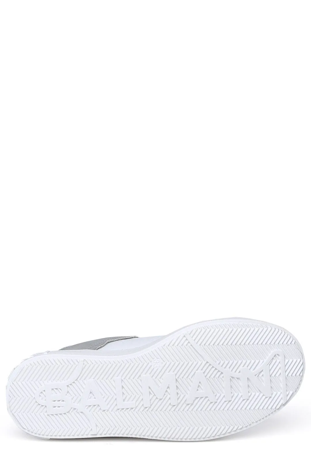 Balmain Kids Two-Tone Low Top Sneakers
