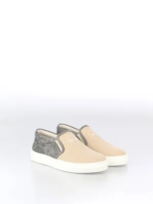 Brunello Cucinelli Kids Be Conscious Low-Top Sneakers