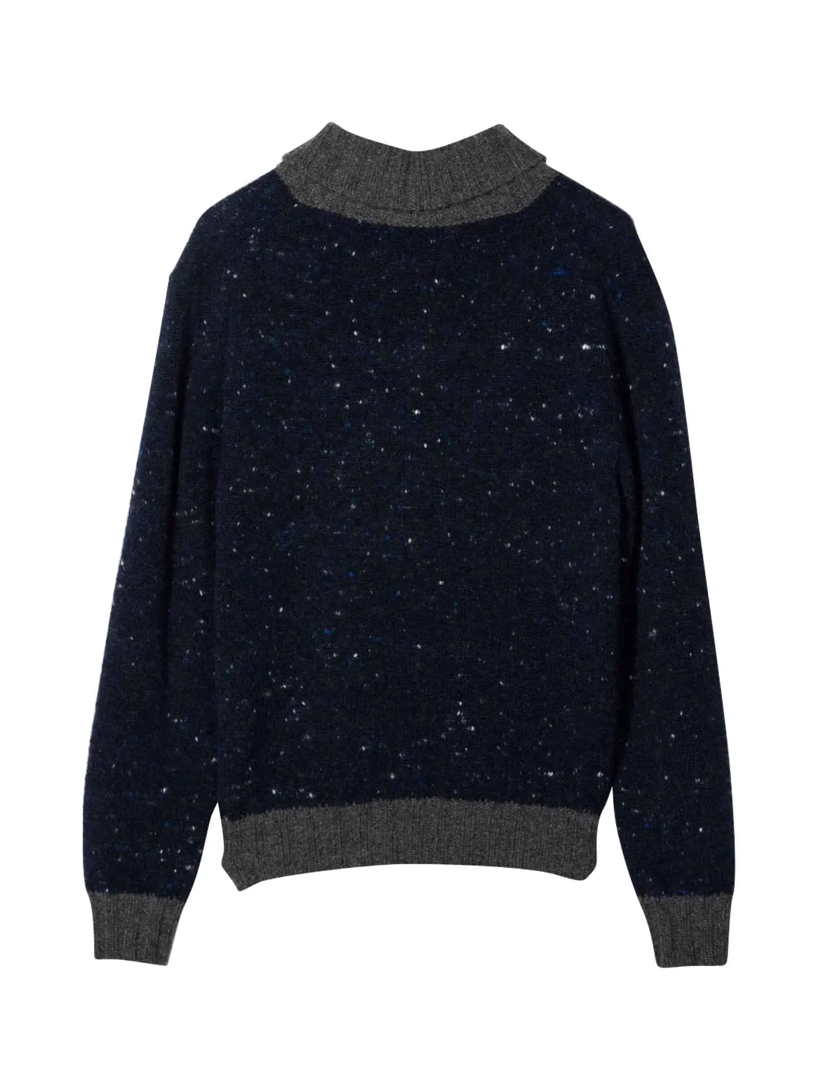Brunello Cucinelli Kids Slogan Jacquard Jumper