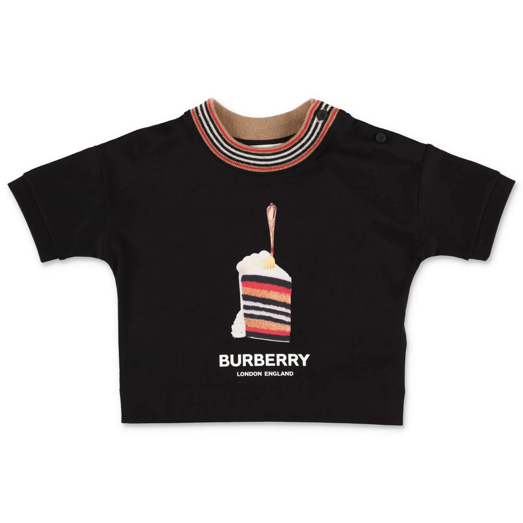 Burberry Kids Cake Print T-Shirt