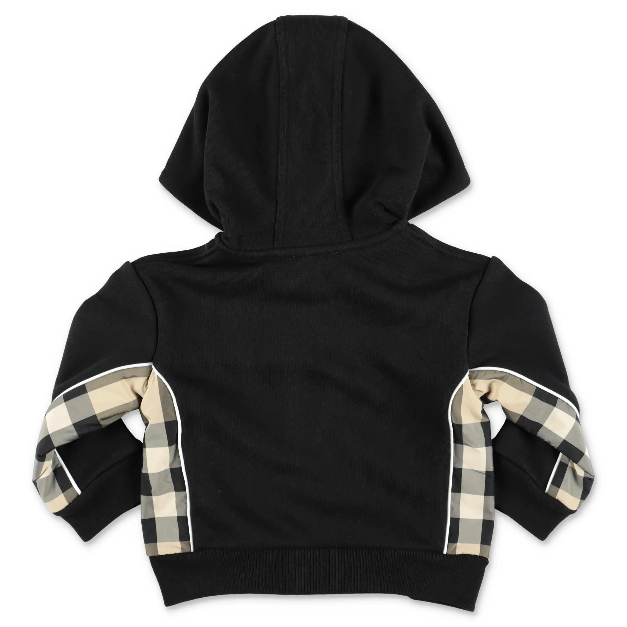 Burberry Kids Check Print Hoodie