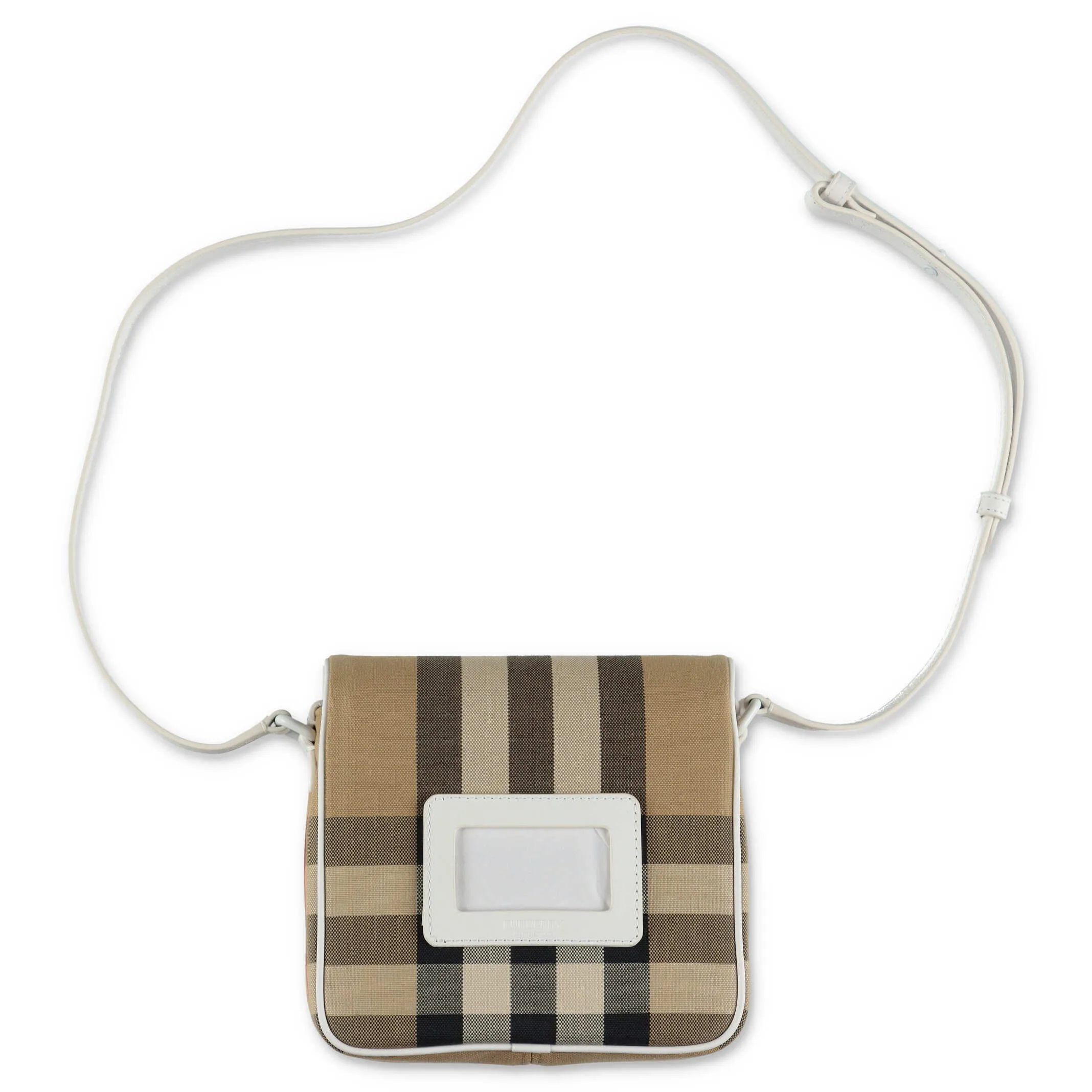 Burberry Kids Check Printed Crossbody Bag