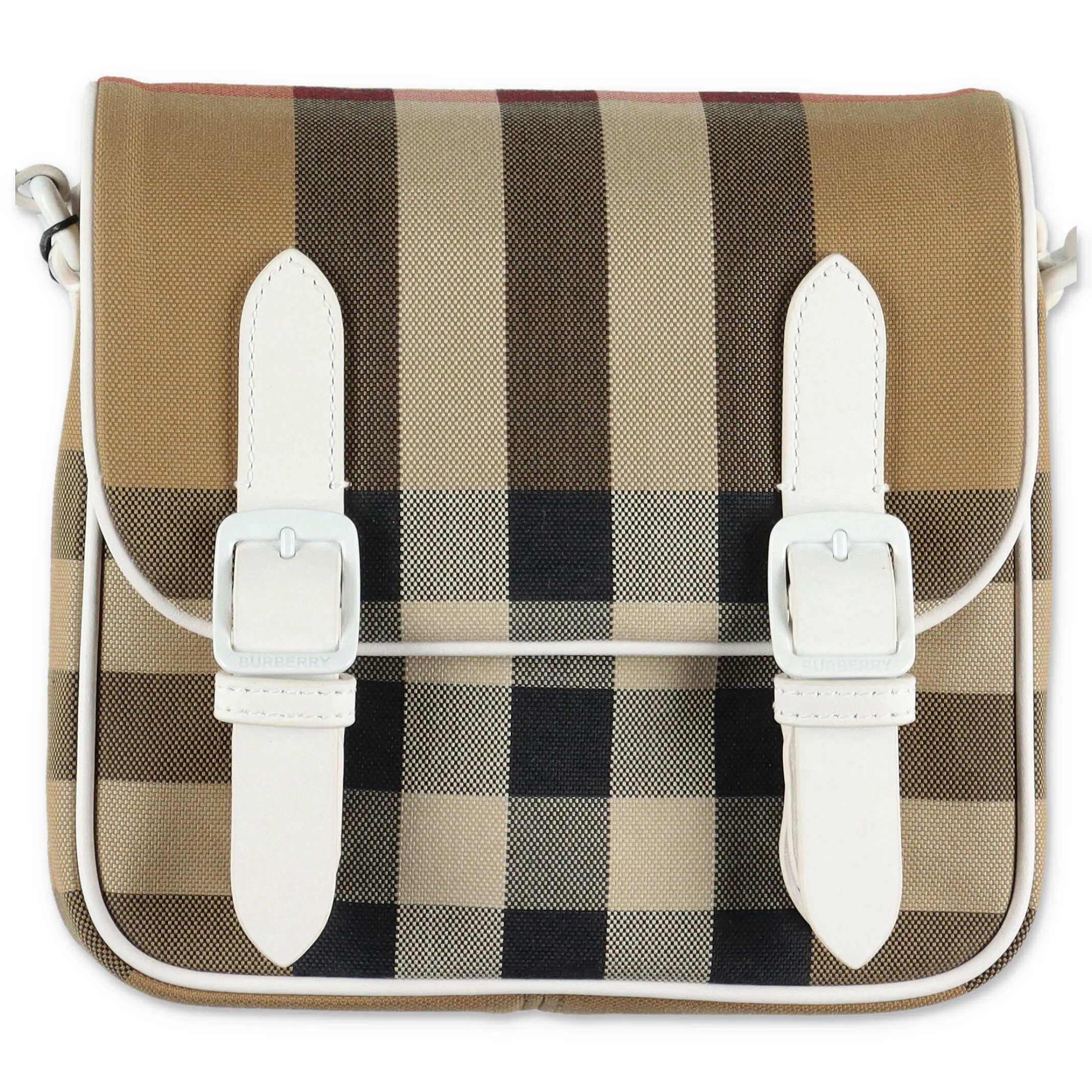 Burberry Kids Check Printed Crossbody Bag