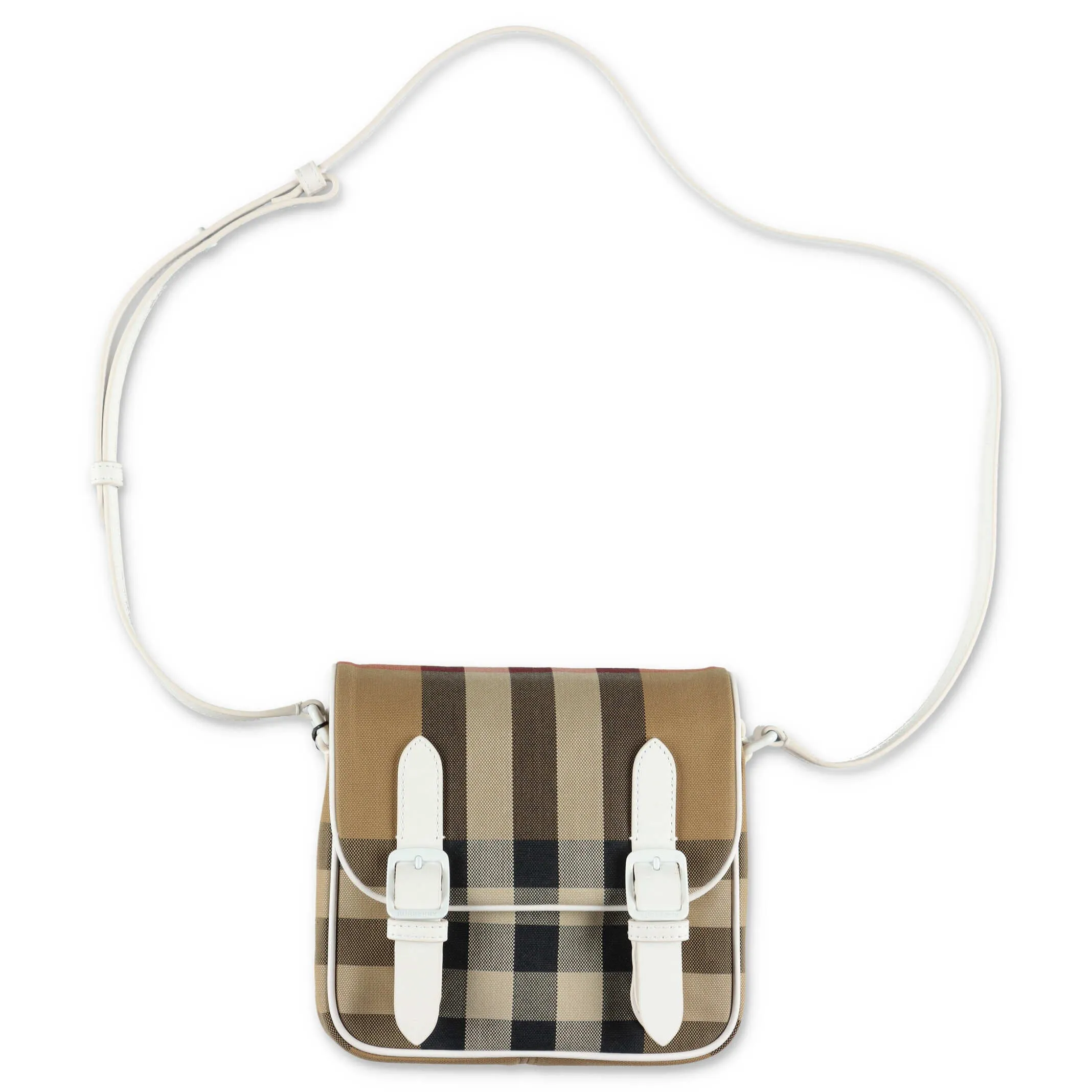 Burberry Kids Check Printed Crossbody Bag