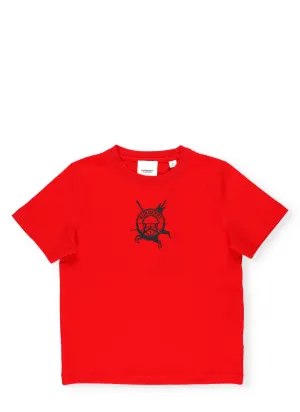 Burberry Kids Crewneck T-Shirt
