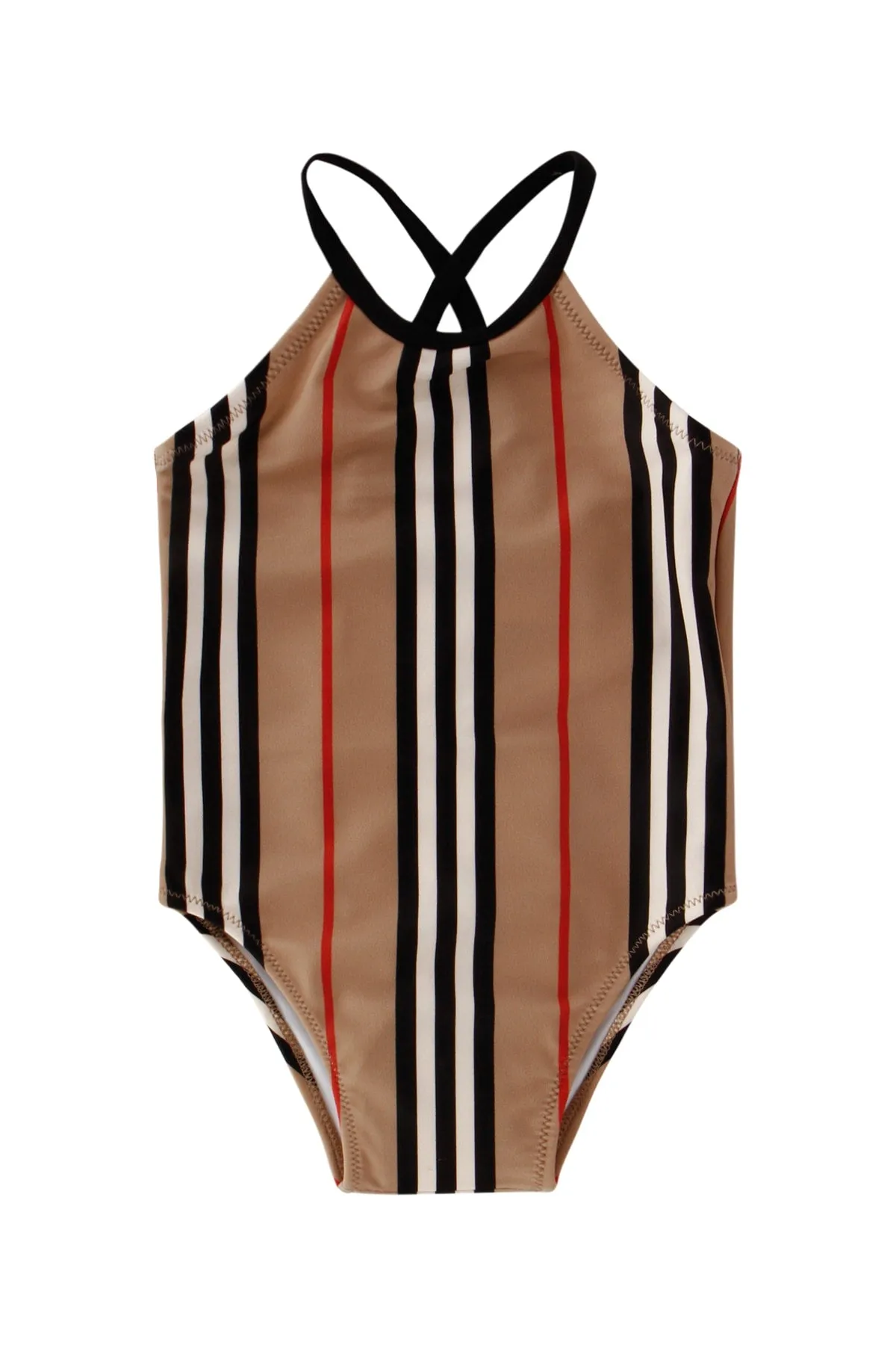 Burberry Kids Icon Stripe One-Piece Swimsuit