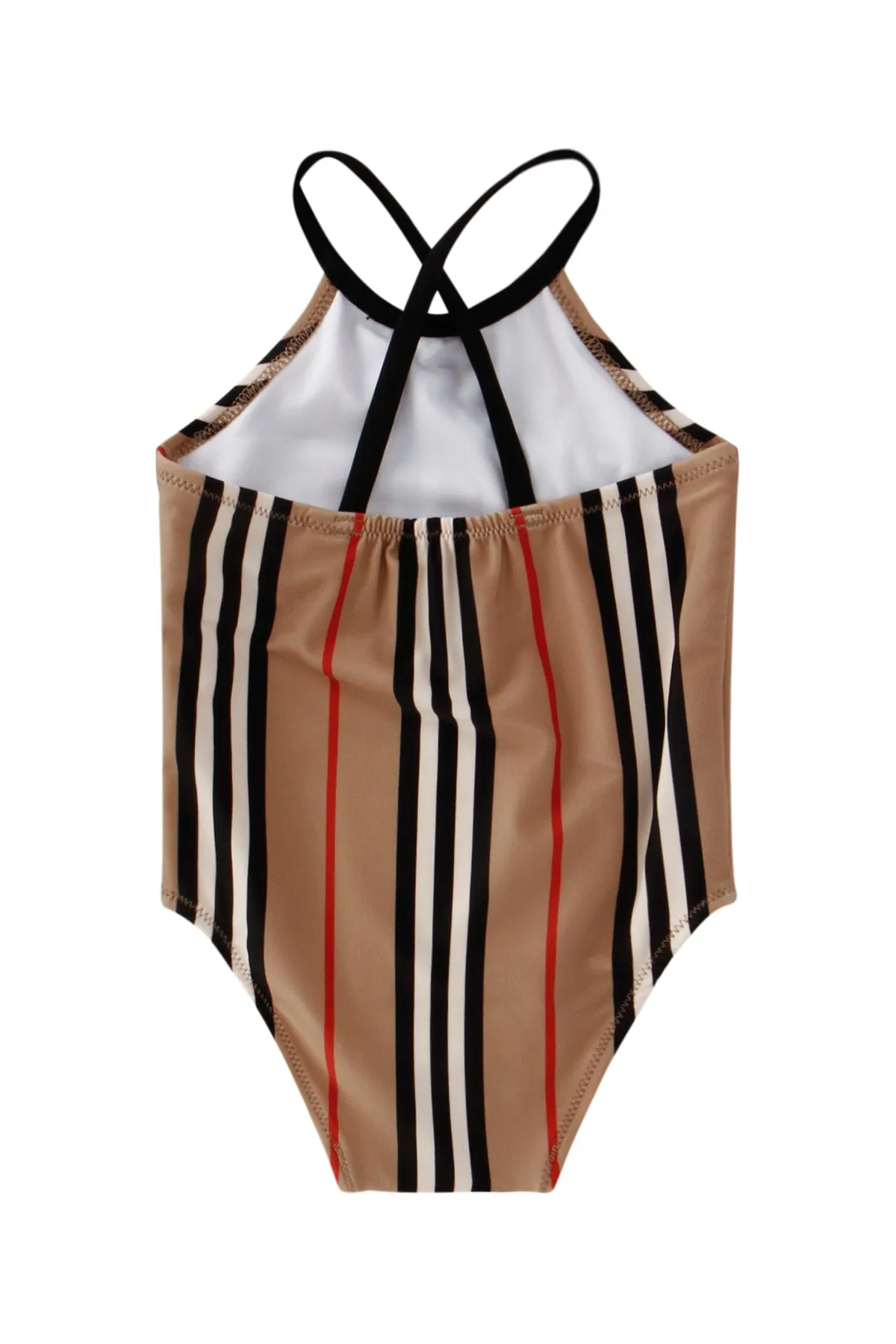 Burberry Kids Icon Stripe One-Piece Swimsuit