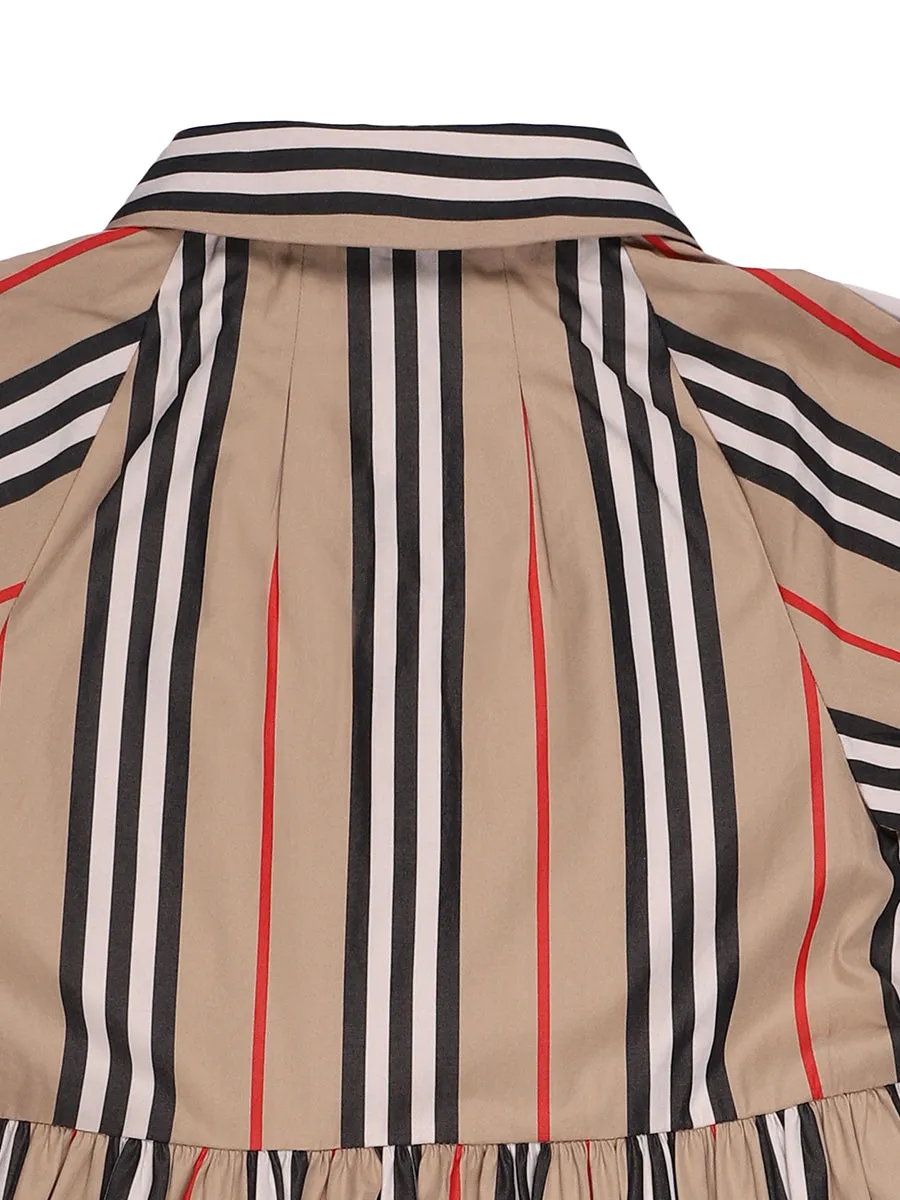 Burberry Kids Icon Stripe Print Dress