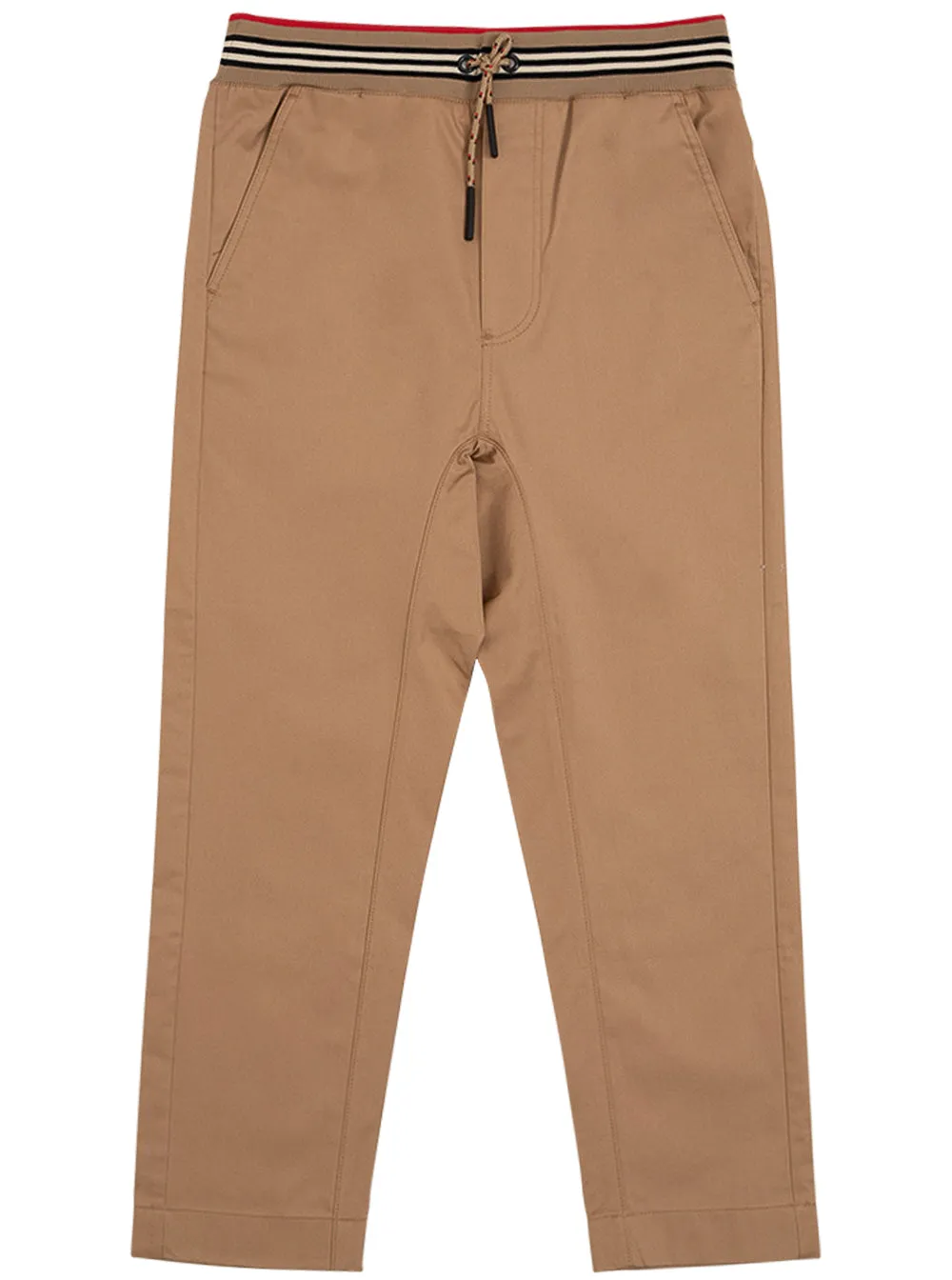 Burberry Kids Icon Striped Drawcord Trousers