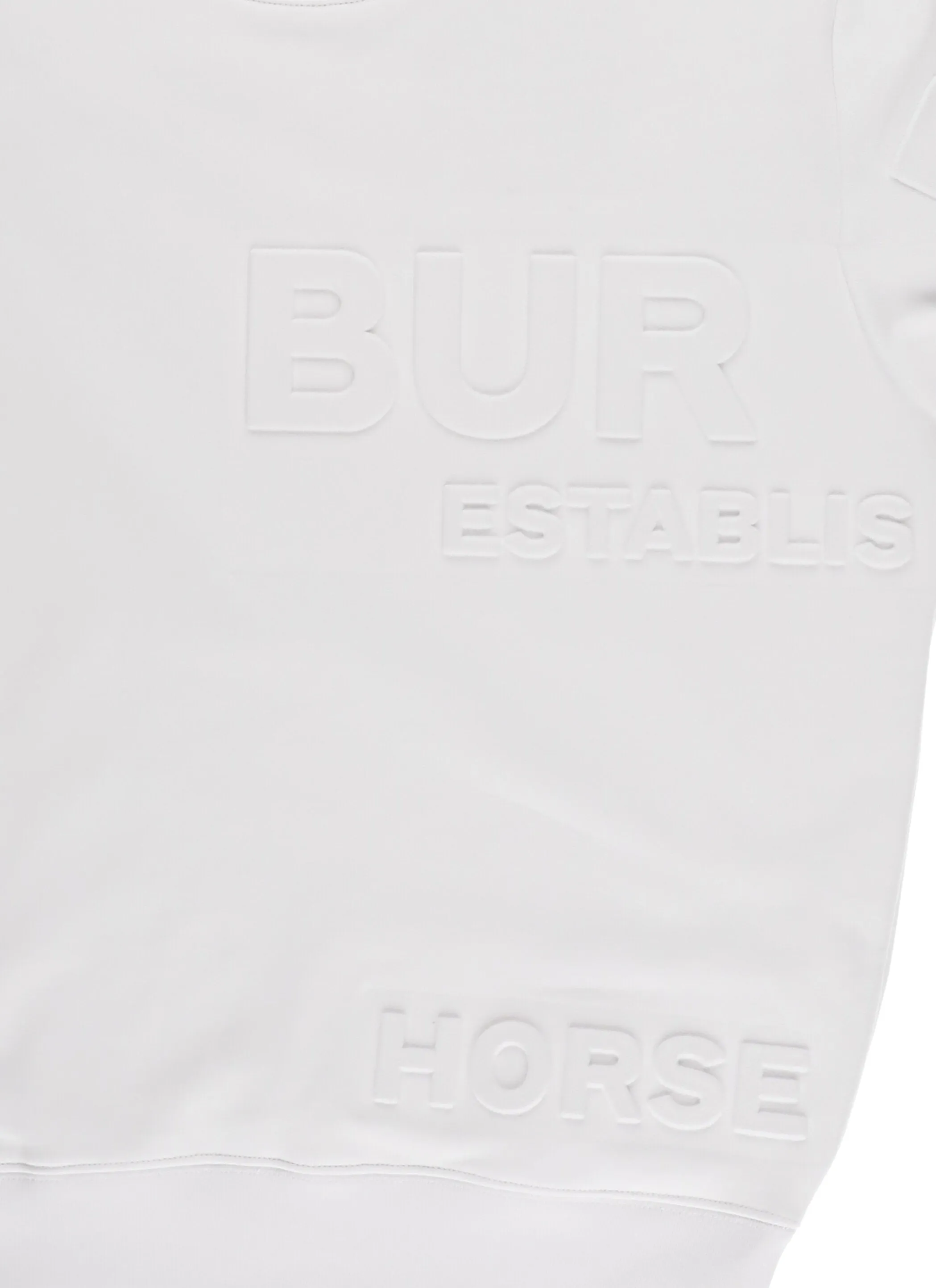 Burberry Kids Logo Embossed Sweatshirt
