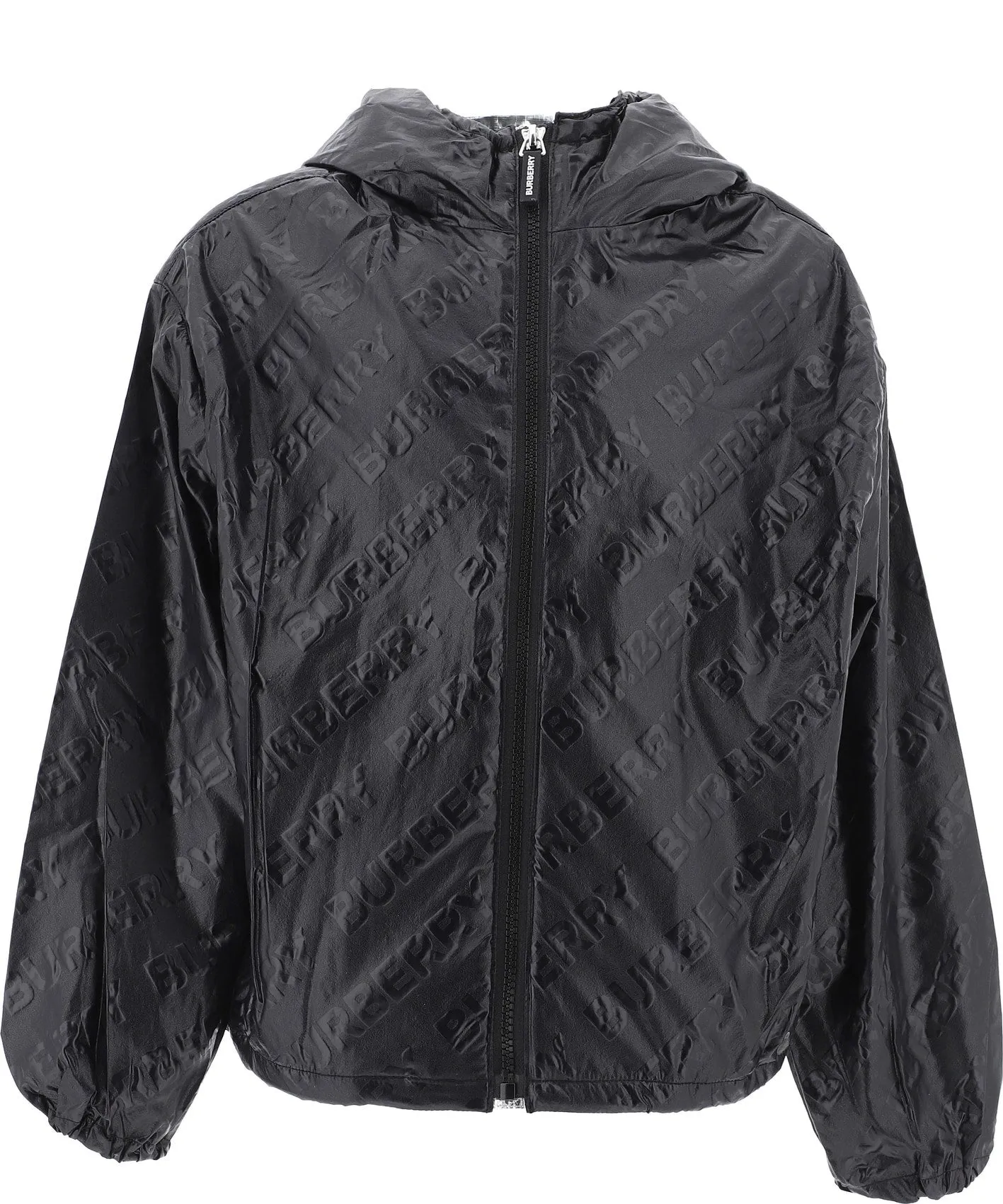 Burberry Kids Logo Motif Hooded Jacket