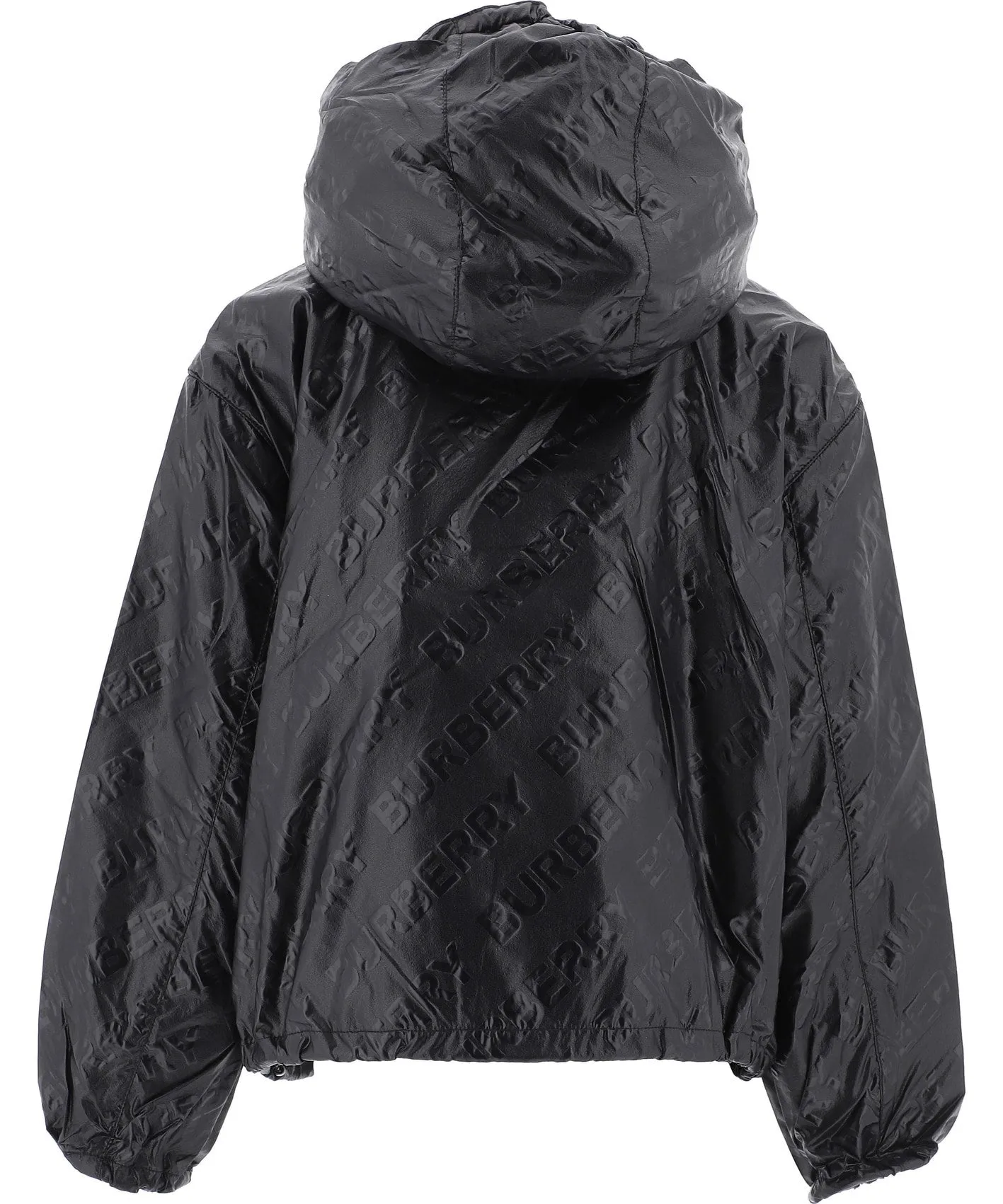 Burberry Kids Logo Motif Hooded Jacket