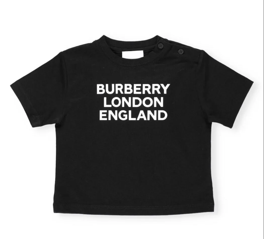 Burberry Kids Logo Print T-Shirt