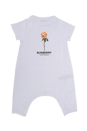 Burberry Kids Montage Print Playsuit